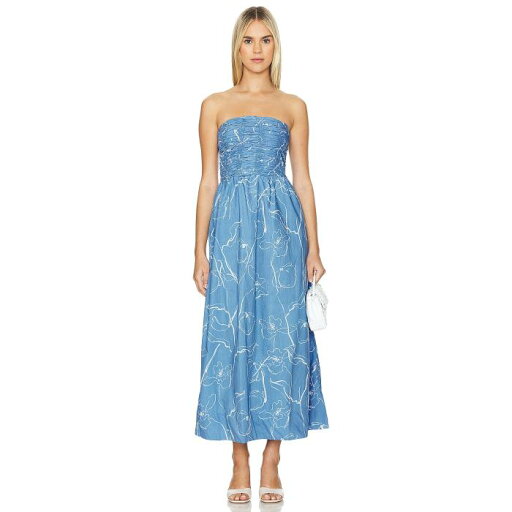 フェイスフルザブランド Faithfull The Brand 【 Dominquez Midi Dress Women 】 ドレス レディースファッション ドレス レディース フェイスフルザブランド Faithfull The Brand 【 Dominquez Midi Dress Women 】 ドレス レディースファッション ドレス レディース