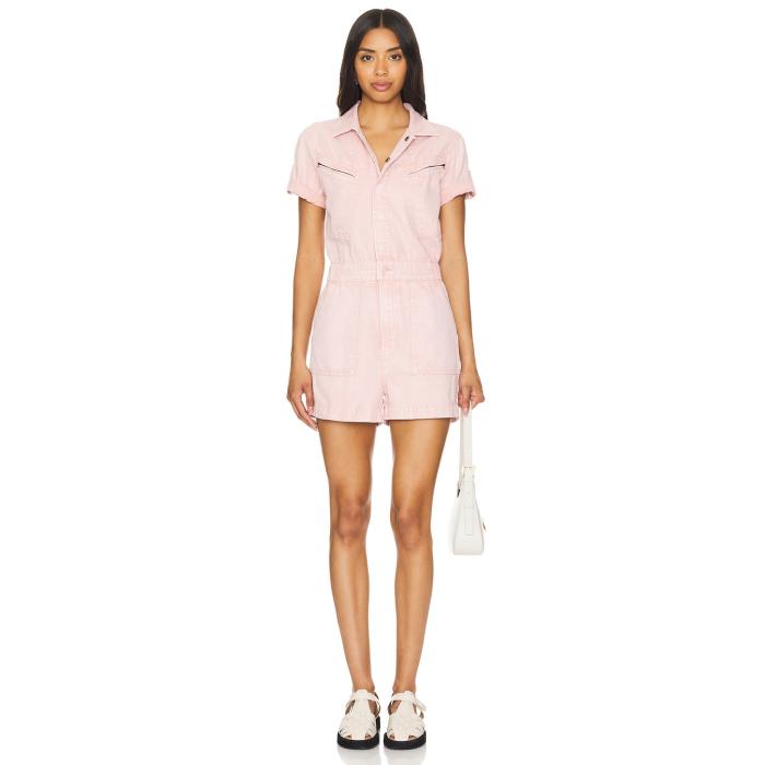 Pistola 【 Campbell Romper Women 】 ロンパース レディースファッション オールインワン サロペット レディース