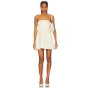 Weworewhat 【 Strapless Peplum Mini Dress Women 】 ドレス レディースファッション ドレス レディース