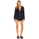 エバージェイ Eberjey 【 Gisele Long Sleeve Short Set Women 】 Sleeve スリーブ インナー 下着 ナイトウェア...