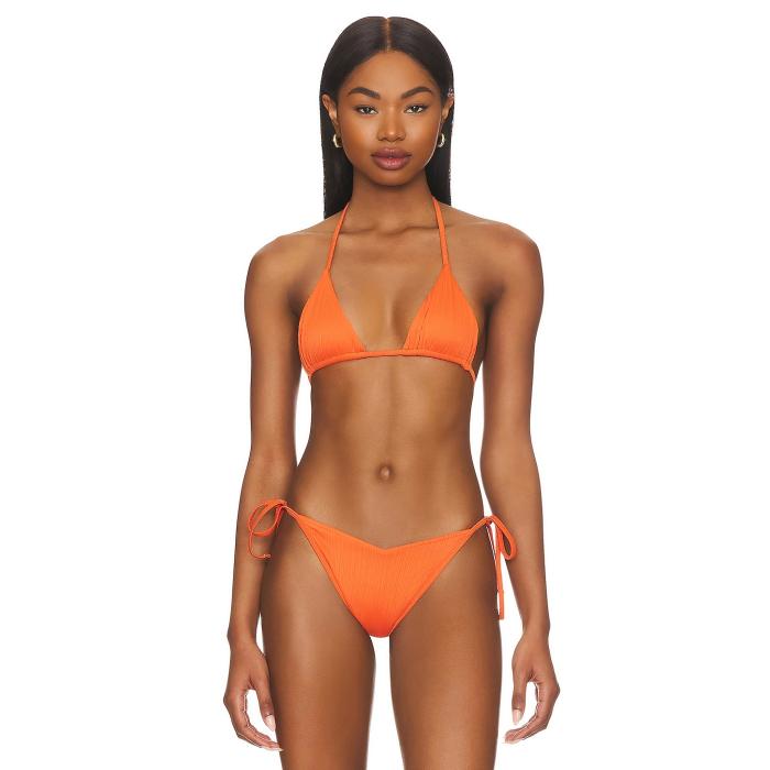 Frankies Bikinis 【 Nick Plisse Bikini Top Women 】 レディースファッション 水着 レディース