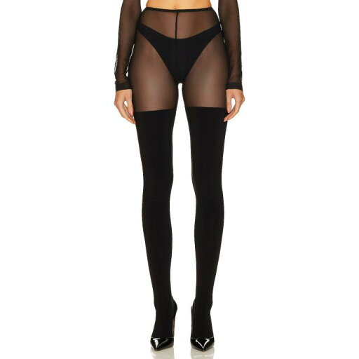 Norma Kamali 【 Thigh High Spliced Legging With Footsie Women 】 ハイ レディースファッション ボトムス パンツ レディース Norma Kamali 【 Thigh High Spliced Legging With Footsie Women 】 ハイ レディースファッション ボトムス パンツ レディース