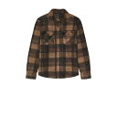 ブリクストン Brixton 【 Bowery Artic Stretch Fleece Overshirt Men 】 フリース メンズファッション トップス カジュアルシャツ メンズ(4)