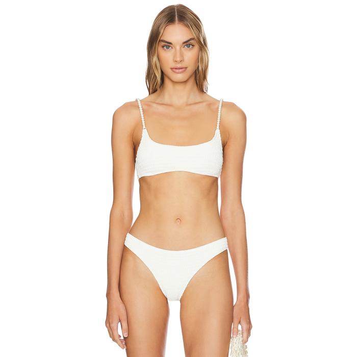 Solid & Striped 【 X Revolve The Rachel Smocked Bikini Top Women 】 レディースファッション 水着 レディース