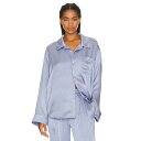 アレキサンダーワン Alexander Wang 【 Pajama Long Sleeve Shirt Women 】 Sleeve スリーブ インナー 下着 ...