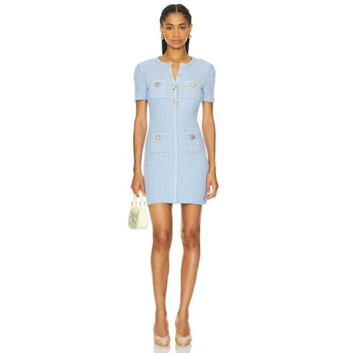 Self-Portrait 【 Button Knit Mini Dress Women 】 ニット ドレス レディースファッション ドレス レディース Self-Portrait 【 Button Knit Mini Dress Women 】 ニット ドレス レディースファッション ドレス レディース