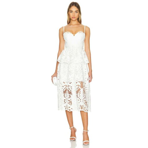 Self-Portrait 【 Tiered Midi Dress Women 】 ドレス レディースファッション ドレス レディース Self-Portrait 【 Tiered Midi Dress Women 】 ドレス レディースファッション ドレス レディース