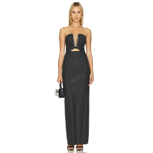 Self-Portrait 【 Rhinestone Maxi Dress Women 】 ドレス レディースファッション ドレス レディース Self-Portrait 【 Rhinestone Maxi Dress Women 】 ドレス レディースファッション ドレス レディース