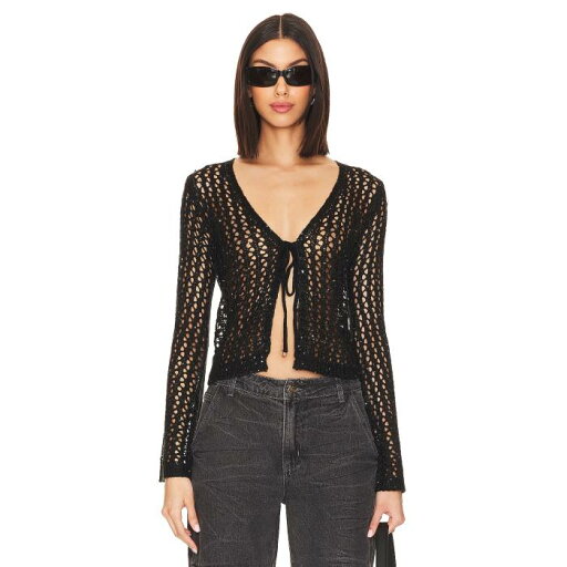 More To Come 【 Navea Tie Front Top Women 】 ネクタイ レディースファッション トップス カーディガン ボレロ レディース More To Come 【 Navea Tie Front Top Women 】 ネクタイ レディースファッション トップス カーディガン ボレロ レディース