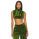 Nbd 【 Crinkled Velvet Backless Crop Top Women 】 Crop クロップ レディースファッション トップス その他 レディース