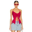 More To Come 【 Frankie Halter Top Women 】 レディースファッション トップス タンクトップ レディース(4)