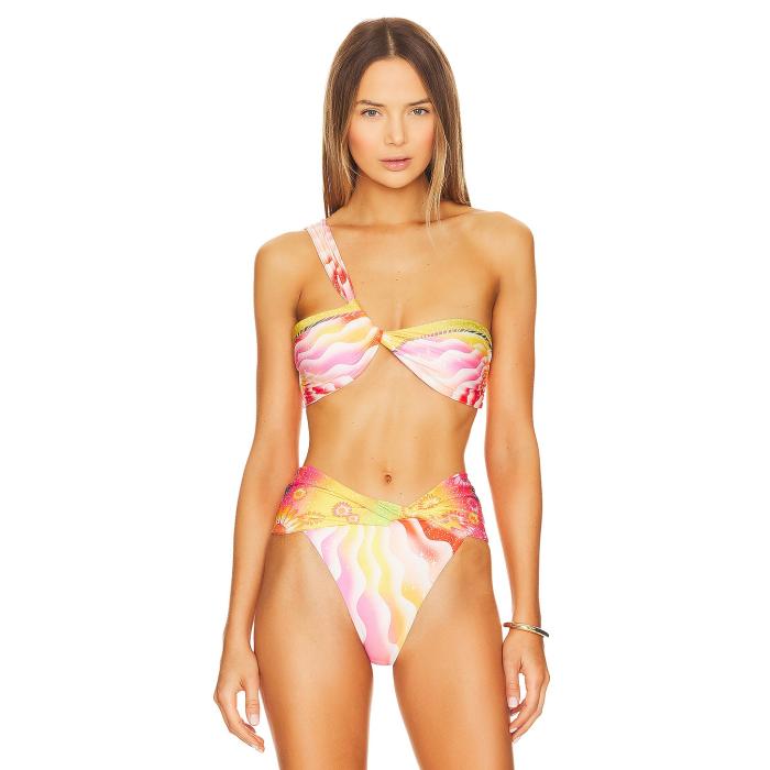 Agua Bendita 【 X Revolve Zuri Bikini Top Women 】 レディースファッション 水着 レディース