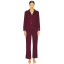 Flora Nikrooz 【 Solid Knit Long Sleeve Notch Set Women 】 ソリッド ニット Sleeve スリーブ イン...