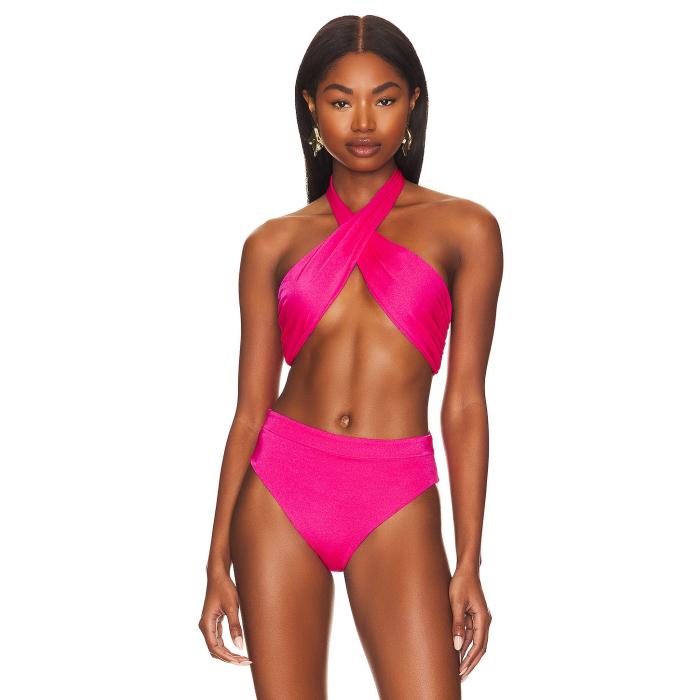 Agua Bendita 【 X Revolve Nola Bikini Top Women 】 レディースファッション 水着 レディース