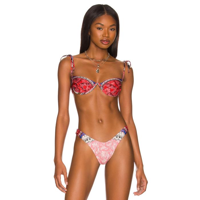 Agua Bendita 【 Donna Antiq Bikini Top Women 】 レディースファッション 水着 レディース