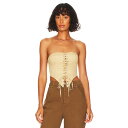 Superdown 【 Ashlyn Lace Up Top Women 】 レディースファッション トップス その他 レディース