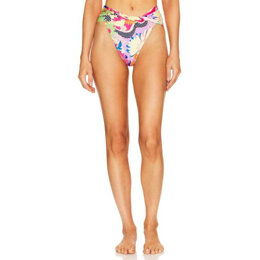 Agua Bendita 【 X Revolve Lily High Waist Bottom Women 】 ハイ ズボン ボトムス レディースファッション 水着 レディース Agua Bendita 【 X Revolve Lily High Waist Bottom Women 】 ハイ ズボン ボトムス レディースファッション 水着 レディース