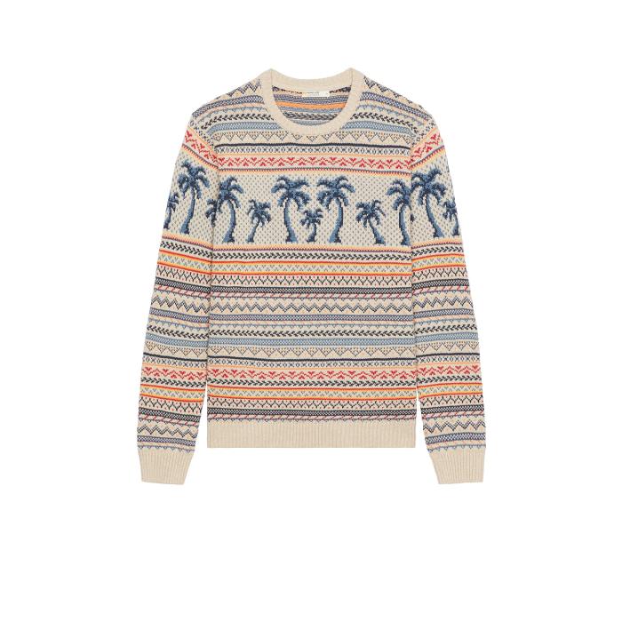 Marine Layer 【 California Fair Isle Sweater Men 】 カリフォルニア トレーナー メンズファッション トップス ニット セーター メンズ