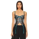 フルールドゥマル Fleur Du Mal 【 Gabrielle Embroidery Basque Women 】 インナー 下着 ナイトウェア レディース インナー 下着 ランジェリー ブラジャー レディース(4)