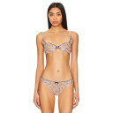 フルールドゥマル Fleur Du Mal 【 Rose And Vine Embroidery Balconette Bra Women 】 Rose ローズ...