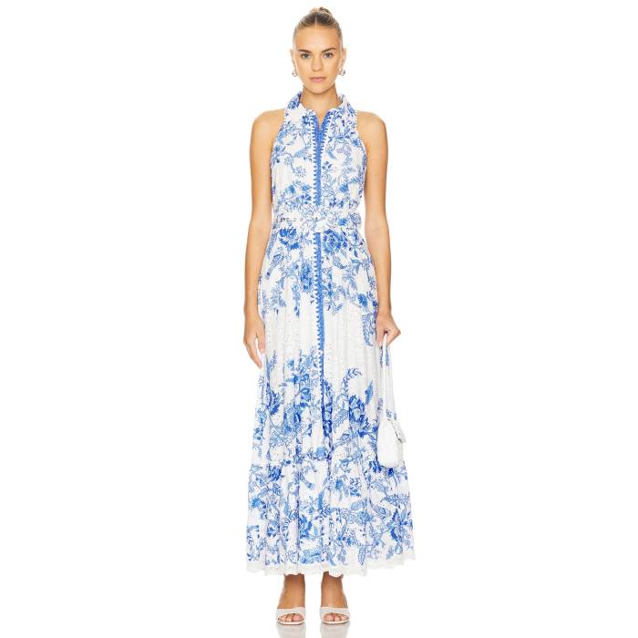 Hemant And Nandita 【 X Revolve Long Dress With Buckle Belt Women 】 ドレス バックル ベルト レディースファッション ドレス レディース