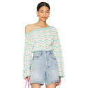 Majorelle 【 Launa Striped Sweater Women 】 トレーナー レディースファッション トップス ニット セーター セーター レディース