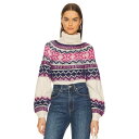 Majorelle 【 Lizelle Fair Isle Sweater Women 】 トレーナー レディースファッション トップス ニット セーター セーター レディース
