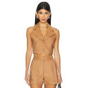 アリスアンドオリビア Alice + Olivia 【 Donna Vest Women 】 ベスト レディースファッション トップス タンクトップ レディース(4)