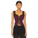 Superdown 【 Caroline Top Women 】 レディースファッション トップス シャツ ブラウス レディース
