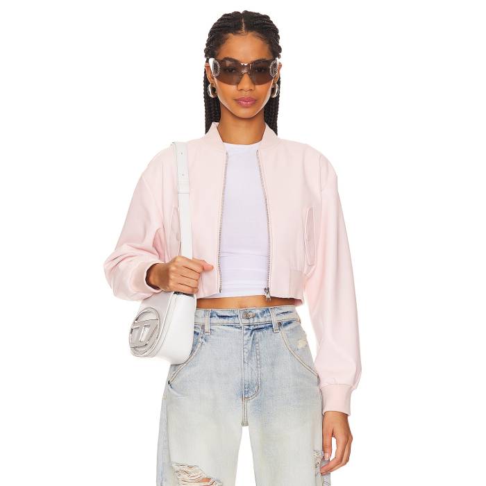 Lamarque 【 Evelin Jacket Women Pink Puff 】 Jacket ジャケット レディースファッション コート ジャケット レディース pink ピンクのサムネイル