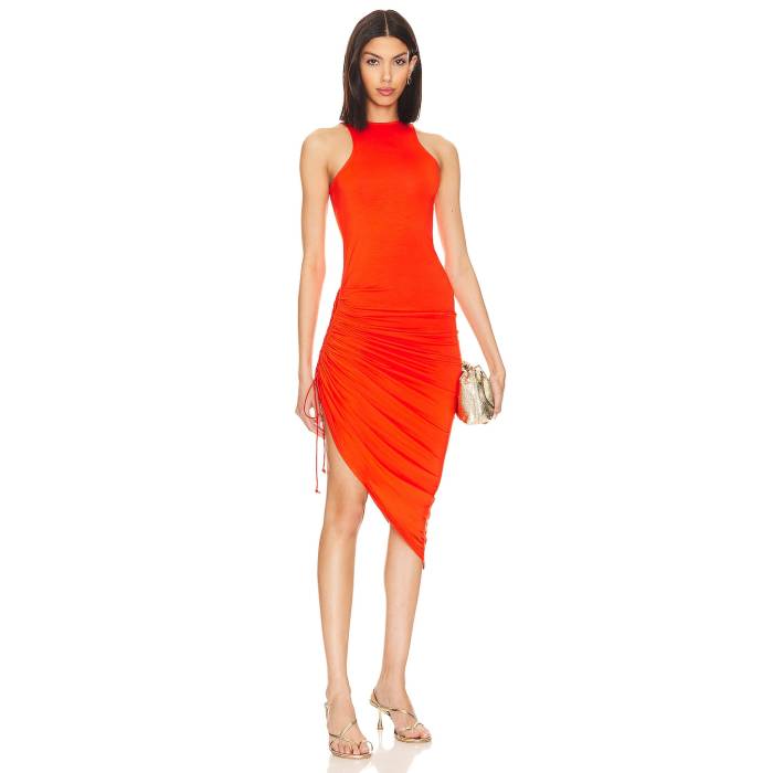 Ow Collection 【 Halterneck Ruched Dress Women 】 ドレス レディースファッション ドレス レディース