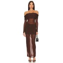 Lovers And Friends 【 X Anja Dujakovi? Fio Maxi Dress Women 】 ドレス レディースファッション ドレス...