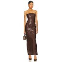 Lovers And Friends 【 X Rachel Ana Faux Leather Maxi Dress Women 】 レザー ドレス レディースファッション ドレス レディース
