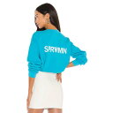 Sprwmn 【 Small Logo Sweatshirt Women 】 ロゴ スウェット トレーナー レディースファッション トップス スウェット トレーナー レディース(4)