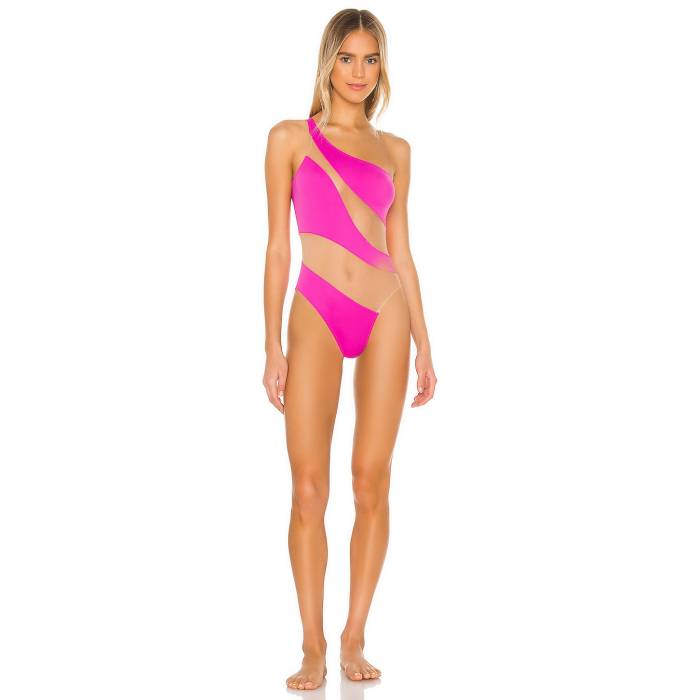 Norma Kamali 【 X Revolve Snake Mesh Mio Women Orchid Pink 】 レディース pink ピンク