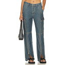 ワンティースプーン One Teaspoon 【 Zipped Cargo Motion Jeans Women 】 カーゴ ジーンズ レディースファッション ...
