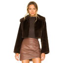 Camila Coelho 【 Cleobella Cropped Faux Fur Jacket Women 】 Jacket ジャケット レディースファッシ...