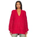 Tularosa 【 Friso Oversized Cable V Neck Women 】 レディースファッション トップス ニット セーター その他 レデ...