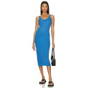 Enza Costa 【 Silk Tank Midi Dress Women 】 タンクトップ ドレス レディースファッション トップス タンクトップ レディース