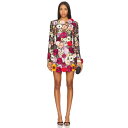 Bronx And Banco 【 Bouquet Maraya Long Sleeve Mini Dress Women 】 Sleeve スリーブ ドレス ...