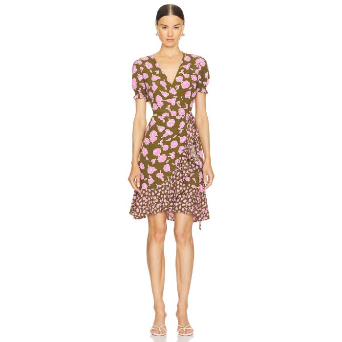 ダイアンフォンファステンバーグ Diane Von Furstenberg 【 Emilia Mini Dress Women 】 ドレス レディースファッション ドレス レディース