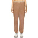 Monrow 【 Teddy Fleece Sweatpant Women 】 フリース レディースファッション ボトムス パンツ レディース