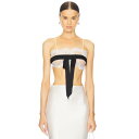 David Koma 【 Front Bow Tie Lace Bra Women 】 ネクタイ レディースファッション トップス タンクトップ レディース(4)