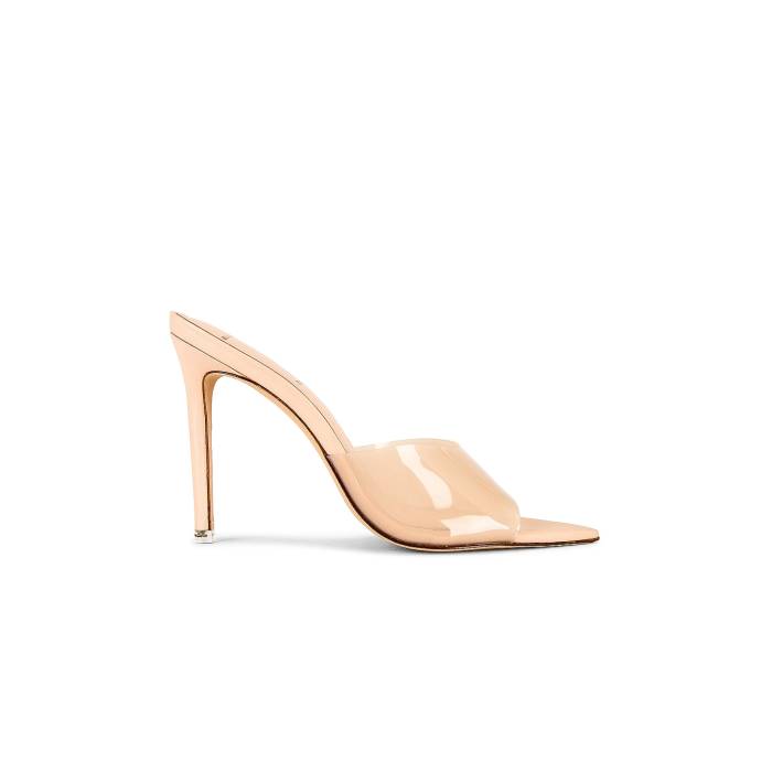 Black Suede Studio 【 Bella High Heel Mule Women Blush 】 ハイ ヒール レディース