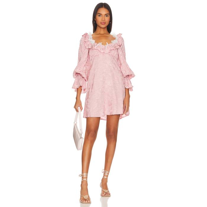 For Love & Lemons 【 Rosalia Mini Dress Women 】 ドレス レディースファッション ドレス レディース