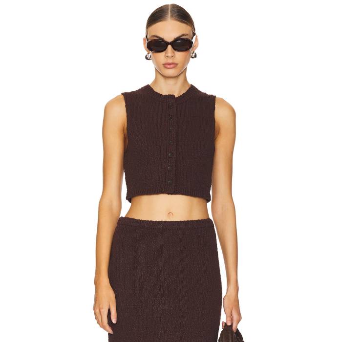 Lovers And Friends  Agnese Cropped Vest Women  ٥ ǥեå ȥåץ ...