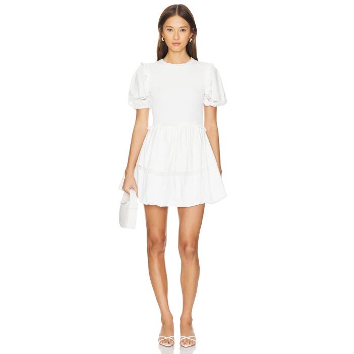 For Love & Lemons 【 Sandy Mini Dress Women 】 ドレス レディースファッション ドレス レディース