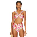 Patbo 【 Hydrangea Off-The-Shoulder Bikini Top Women 】 レディースファッション 水着 レディース(4)