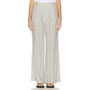 ベラダール Bella Dahl 【 Drawcord Wide Leg Pant Women 】 パンツ レディースファッション ボトムス パンツ レディース(4)