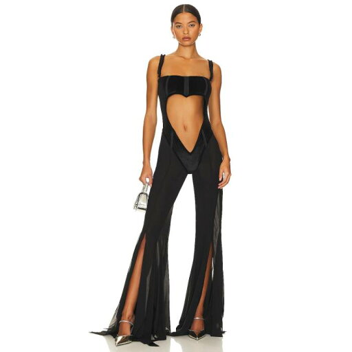 Amor Mia 【 Love Velvet Jumpsuit Women 】 ジャンプスーツ レディースファッション オールインワン サロペット レディース Amor Mia 【 Love Velvet Jumpsuit Women 】 ジャンプスーツ レディースファッション オールインワン サロペット レディース